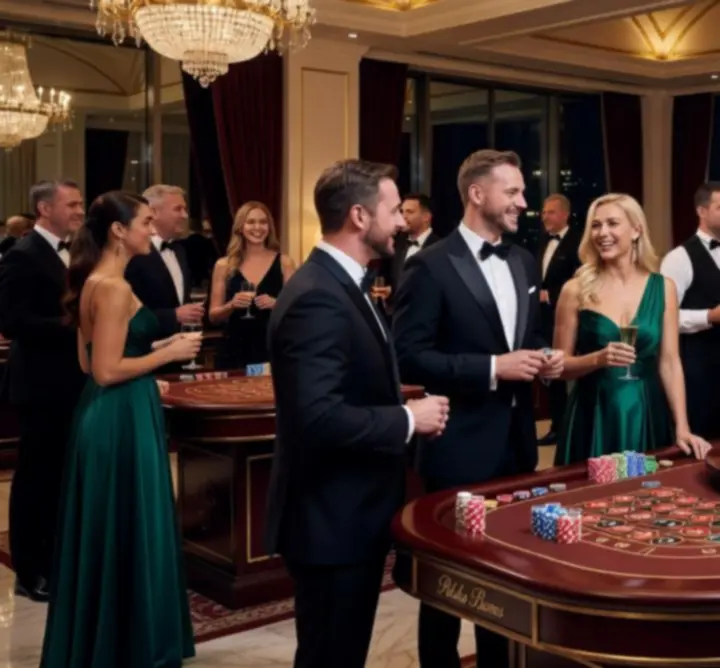 Eleganckie eventy firmowe z motywem kasynowym w luksusowej oprawie